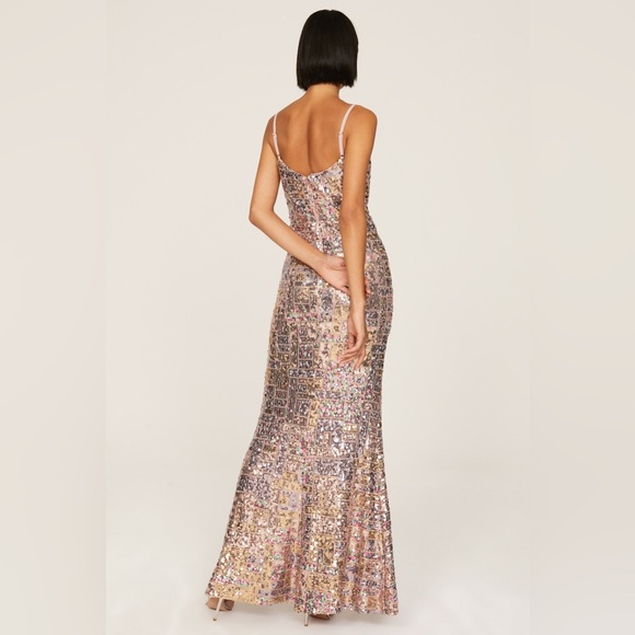 Dress the Population Giovanna Sequin Formal Gown XL - Picture 2 of 5